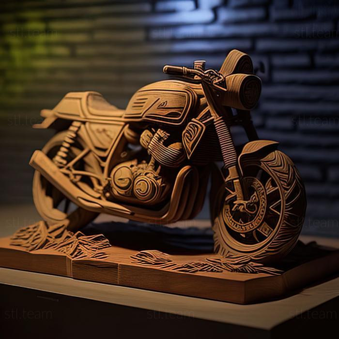3D модель Honda CB1100 RS (STL)